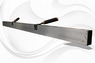 правило для бетона с ручками для стяжки пола